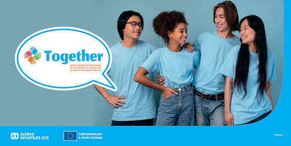 Portada de la publicació resum del projecte Together